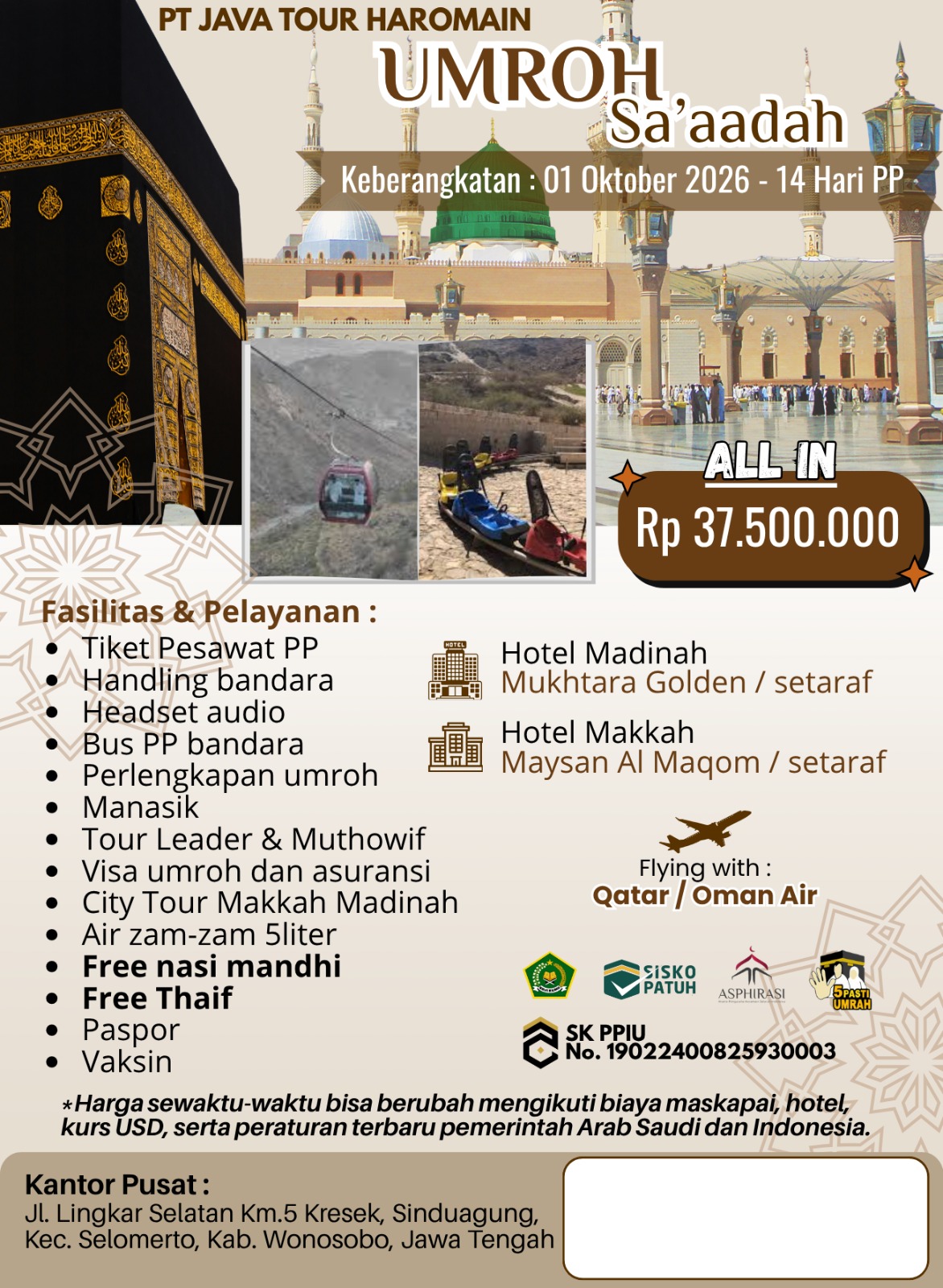 Umroh Sa'aadah