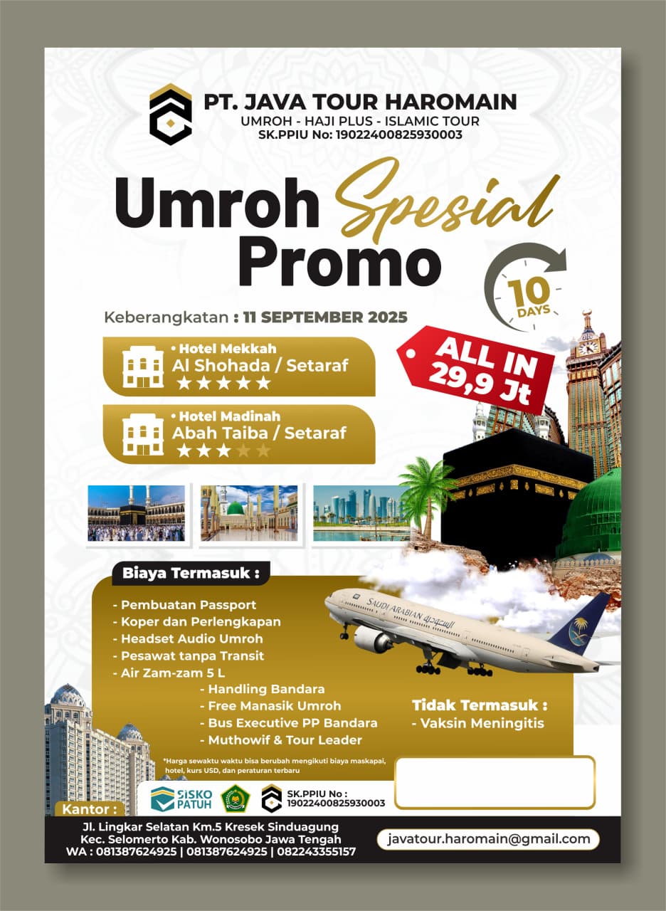Umroh Spesial Promo